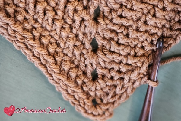 Tulum Texture Square | Crochet Pattern | American Crochet @americancrochet.com