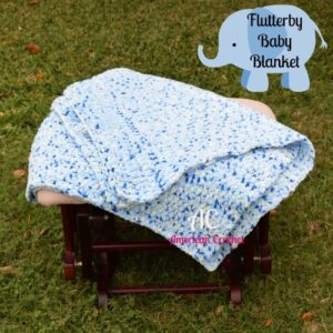 Flutterby chunky blanket pattern sale