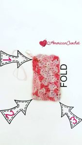 Strawberry Delight Gift Card Holder | Free Crochet Pattern | American Crochet @americancrochet.com #freecrochetpattern