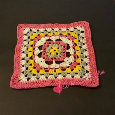 Rhapsody Flower Granny Square