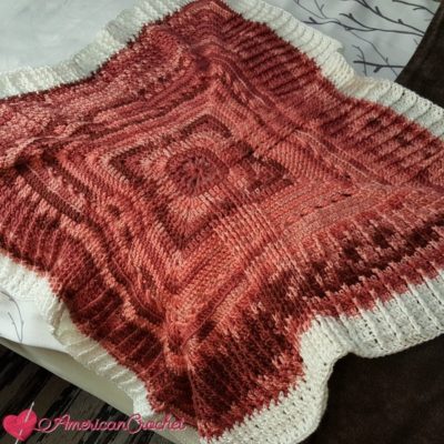 Rosewood Baby Blanket Part Five