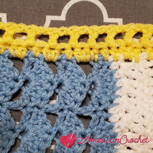 Winter Wonder Blanket Part Six | American Crochet @americancrochet.com #americancrochet #crochetalong