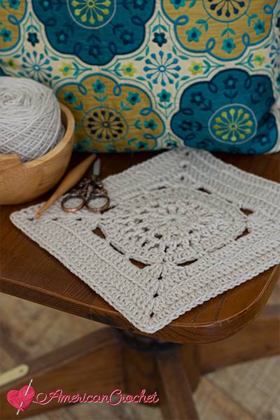 Synott Square - 9" Afghan Square