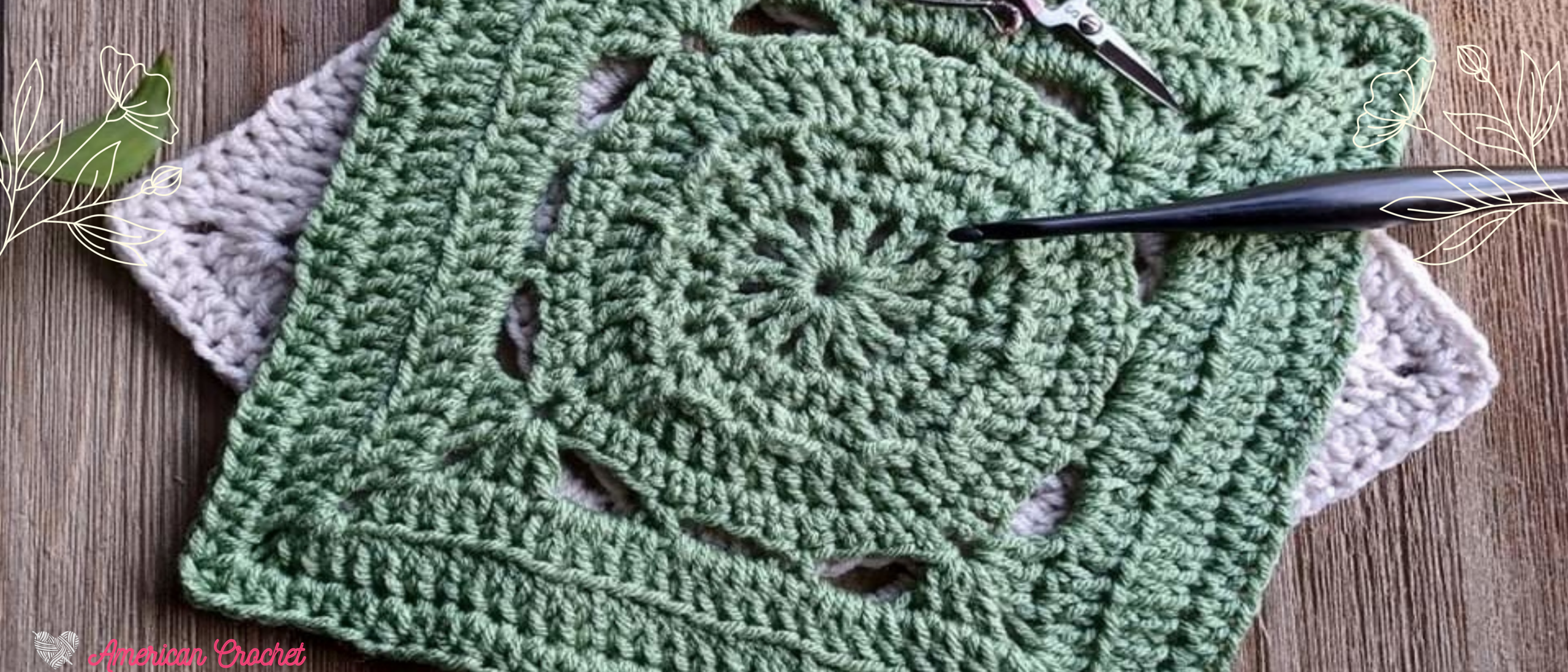 Roustabout Square - 9" Afghan Square - Image 2