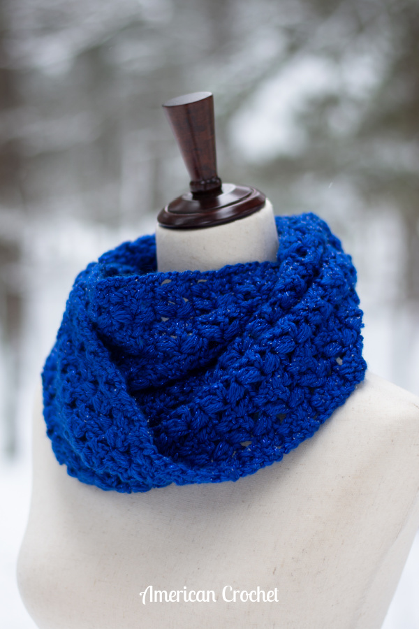 Royally Sapphire Cowl Crochet Pattern PDF - Image 4