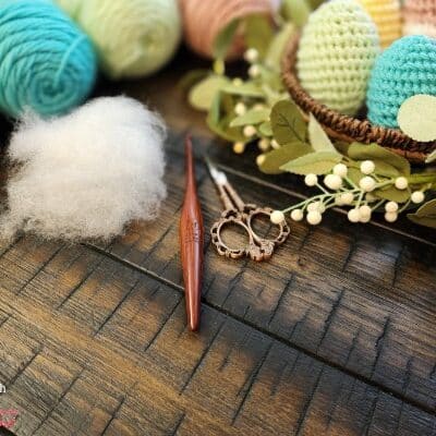 Speckled Nest Eggs Set — Amigurumi Crochet Pattern