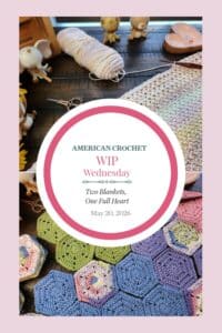 Stitched With Love and Petals of Hope Baby Blankets WIP