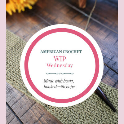 WIP Wednesday: Golden Linen Wrap & What’s on My Hook